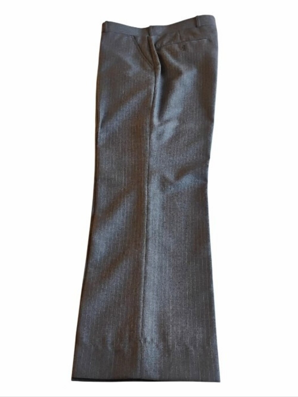 Vintage Pre-owned Oliver Hunt Hand Tailored Suit Charcoal Gray 38S 40S 28x30 - Picture 2 of 6